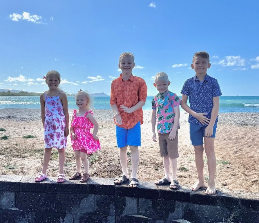 Brooklyn, Zeya, Declan, Kason, & Hudson, all the Grandkids on the wall Brooklyn, Zeya, Declan, Kason, & Hudson, all the Grandkids on the wall