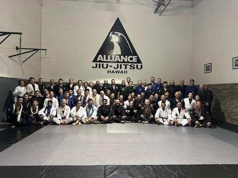 Group photo of Alliance Jiu-Jitsu Hawaii Group photo of Alliance Jiu-Jitsu Hawaii