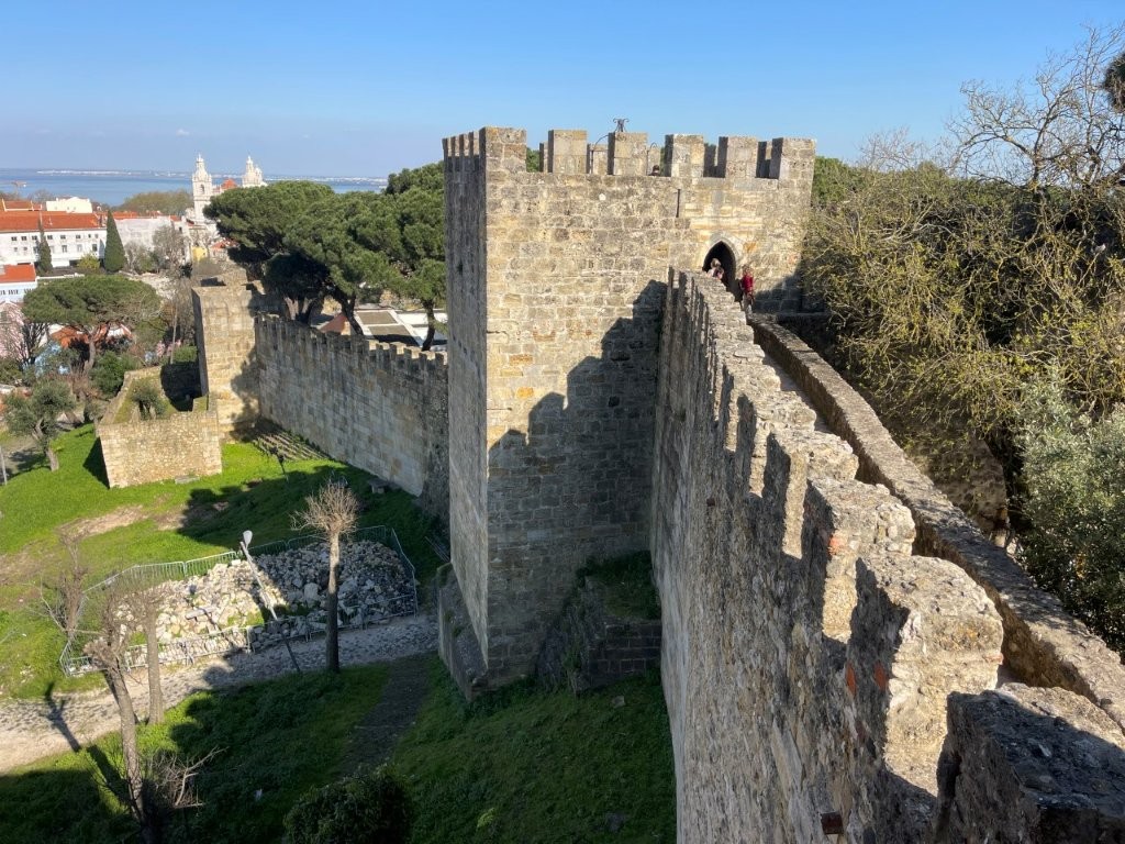 Castelo De S Jorge, Lisbon, Portugal Castelo De S Jorge, Lisbon, Portugal