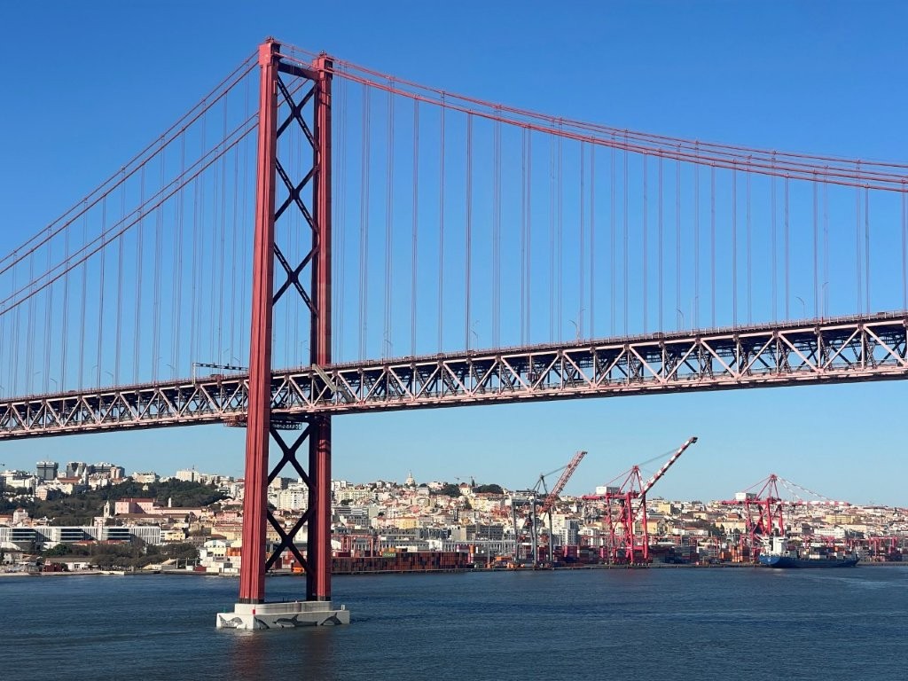 25th of April Bridge, Lisbon, Portugal 25th of April Bridge, Lisbon, Portugal