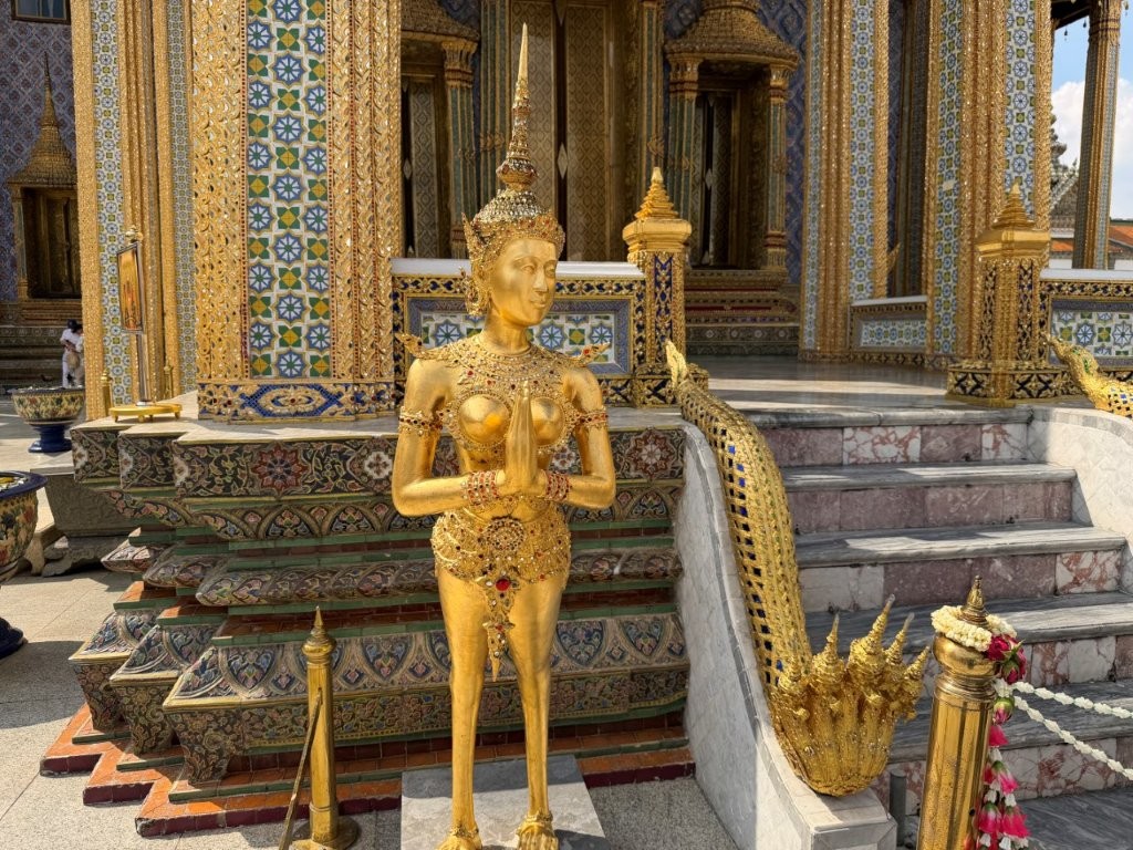 At the Grand Palace in Thailand At the Grand Palace in Thailand