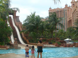 Atlantis resort waterslide