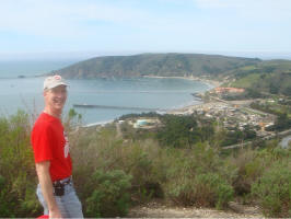 Garry overlooking Avila Beach