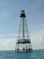 Lighthouse where Anne Marie took Dave and Willy snorkeling