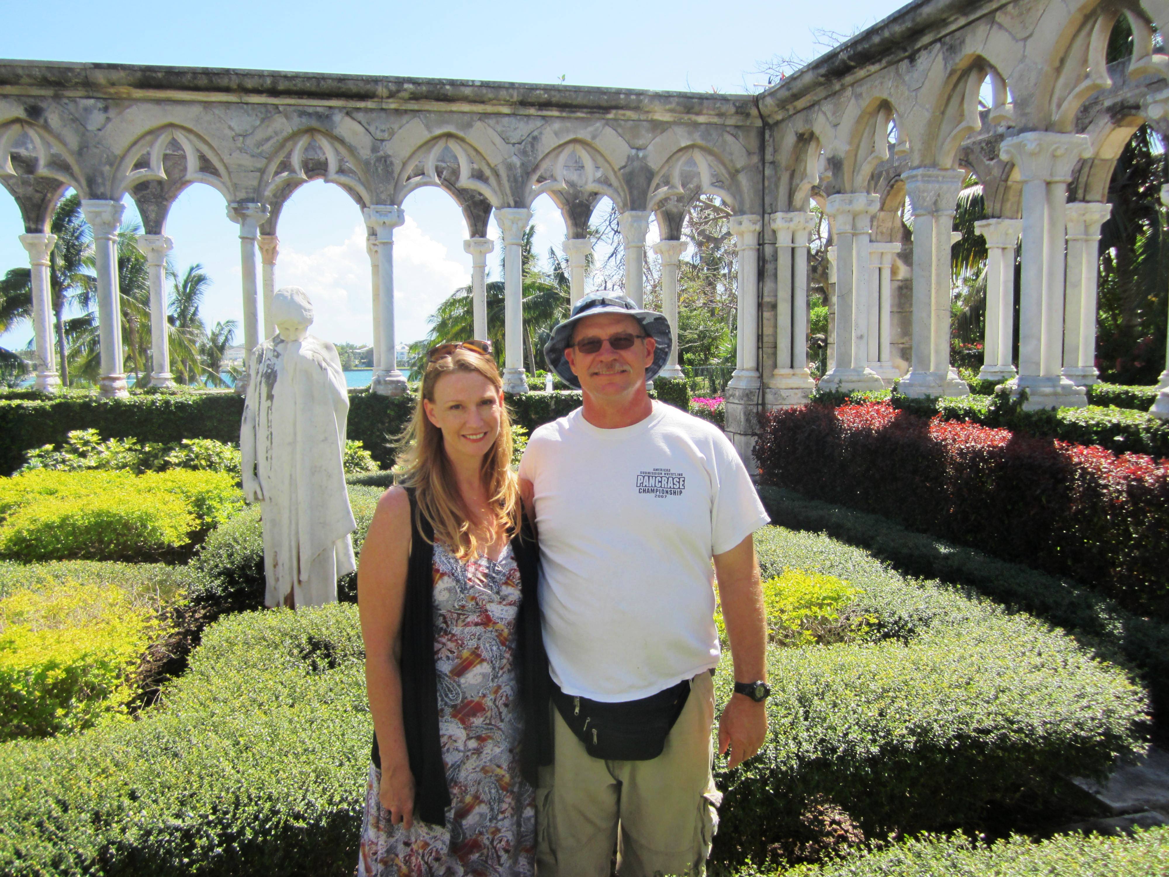 Willy and Deanna at the Cloisters
