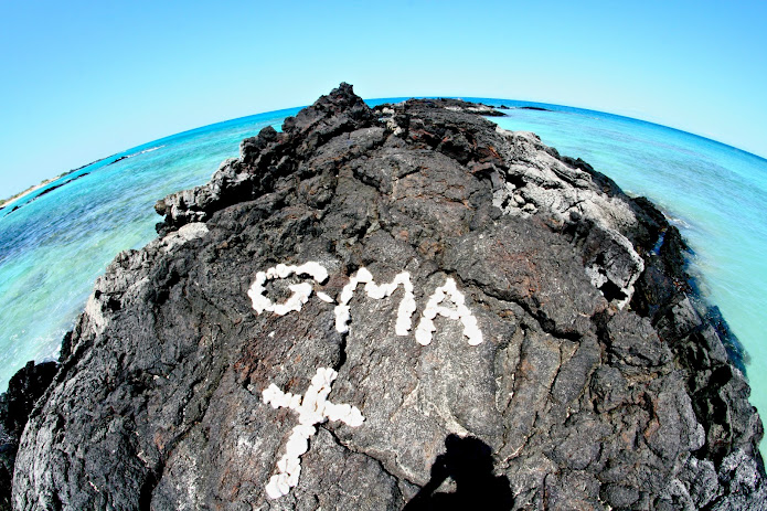 Rock Monument in Hawaii for G-Ma