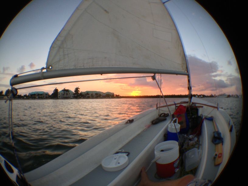 Sailing in Governor's Harbour