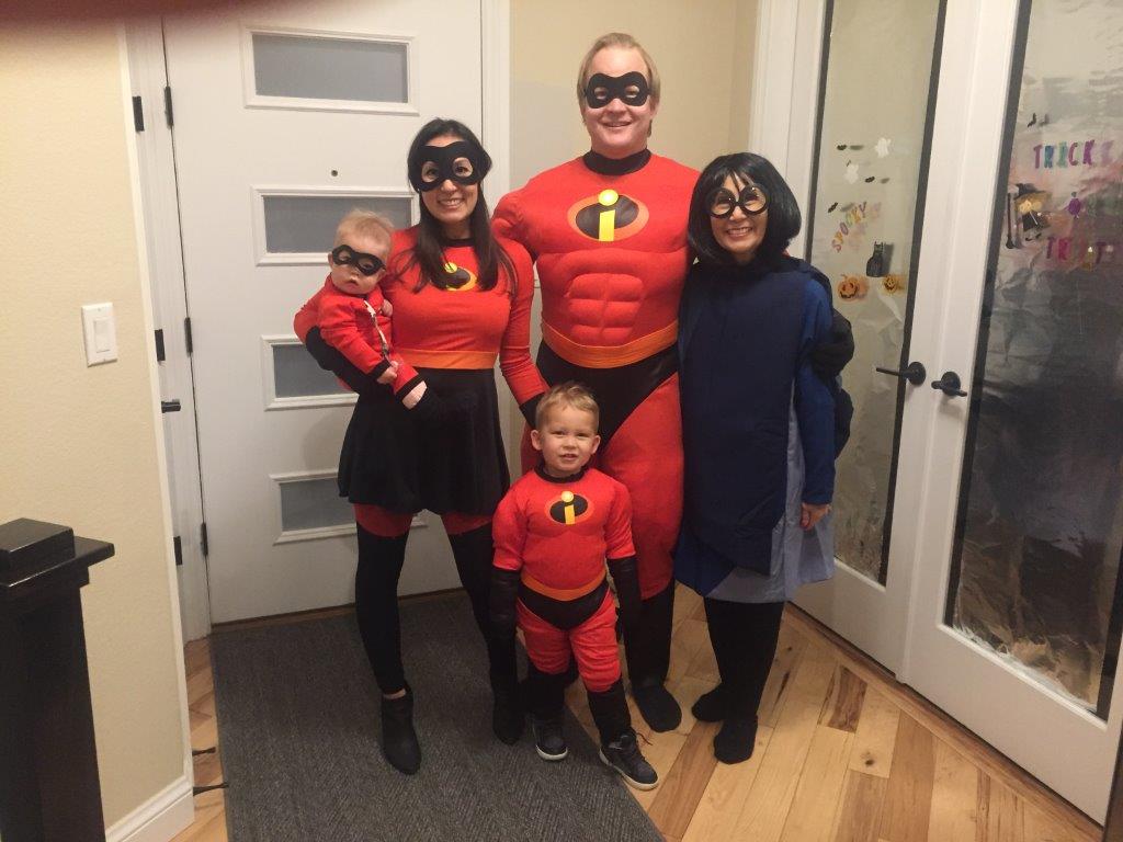 Halloween and The Incredibles!