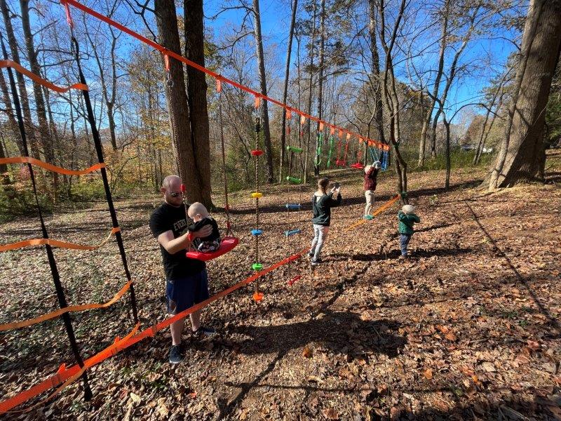 Backyard Ropes Course