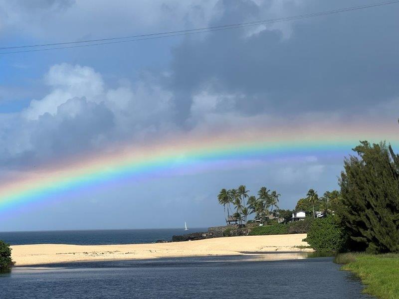 Rainbow at Waimea