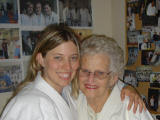 Amanda and her grandmother