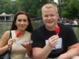 Melanie and Kirk in Central Park