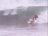 Willy at Pipeline's backdoor in 1982