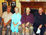 Don Sgontz, Dorothy Davis, Larry Sgontz, Rudy Sgontz