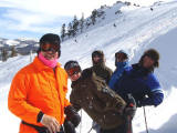 Willy, Zack, Spencer, Dave Gleason, and Al Schultz at Sierra Summit