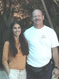 Kim Gracie and Willy at the Gracie home