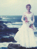 Deanna on wedding day