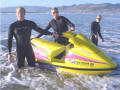 Chad, Jon Helm, Marsa Gleason at Pismo