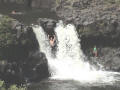 Willy in the Seven Pools on Maui