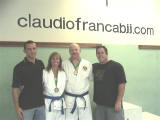 Claudio Franca, Joy, Willy, and Garth after competing