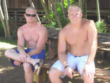 Chad and Kirk on Oahu's North Shore