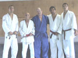Rener, Helio, Willy, Rorion, Ryron after a seminar